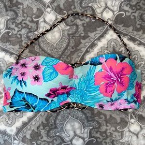 Floral Bathing Suit Top